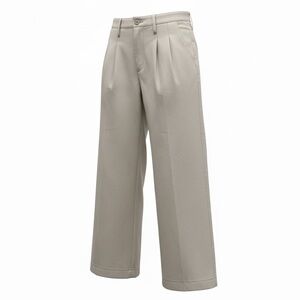 Maeve khaki wide leg trousers, size 12